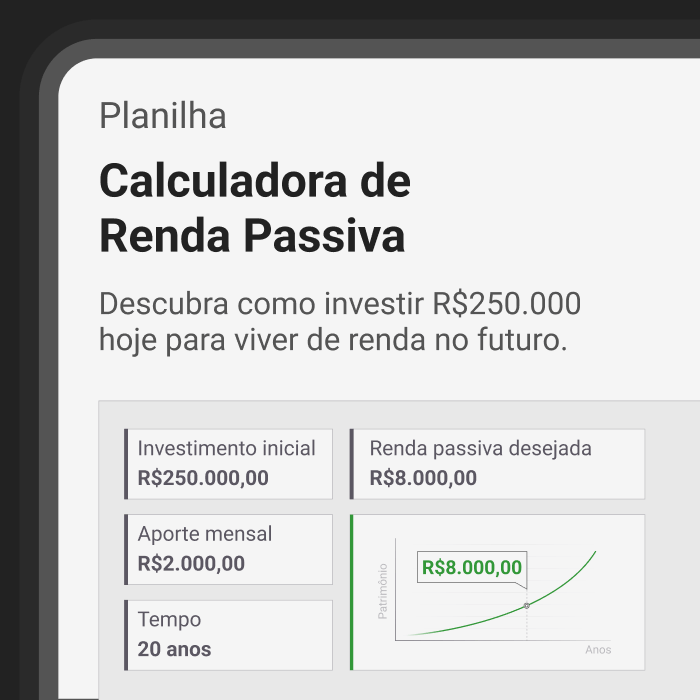 Calculadora de renda passiva