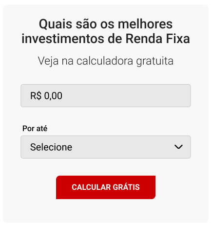 Simulador de Renda Fixa