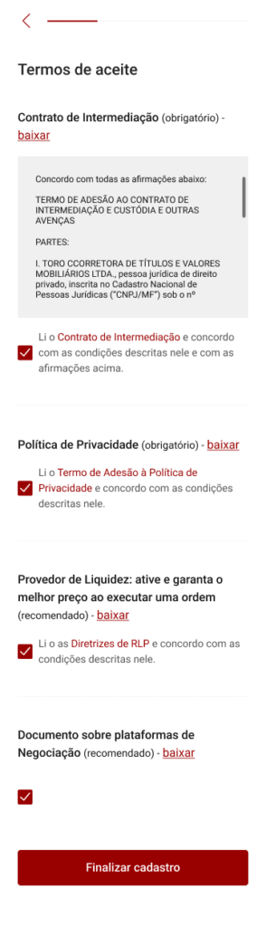 Como abrir conta na Toro Investimentos