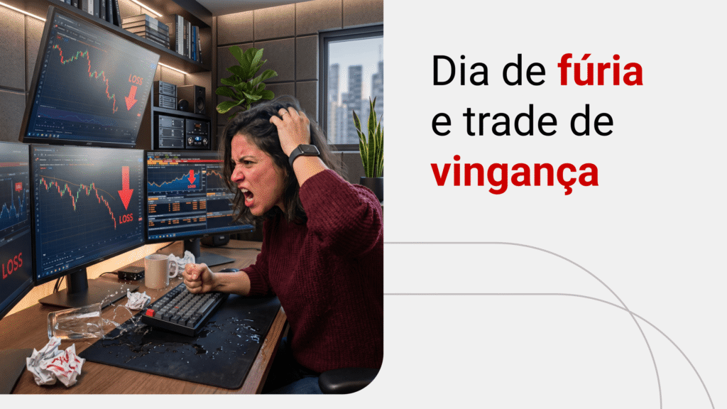 Dia de fúria e trade de vingança: como interromper o efeito de dominó emocional no Day Trade?