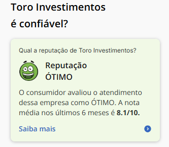 toro investimentos no reclame aqui