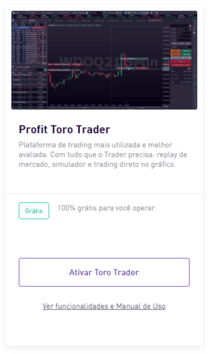 Plataforma Toro Trader